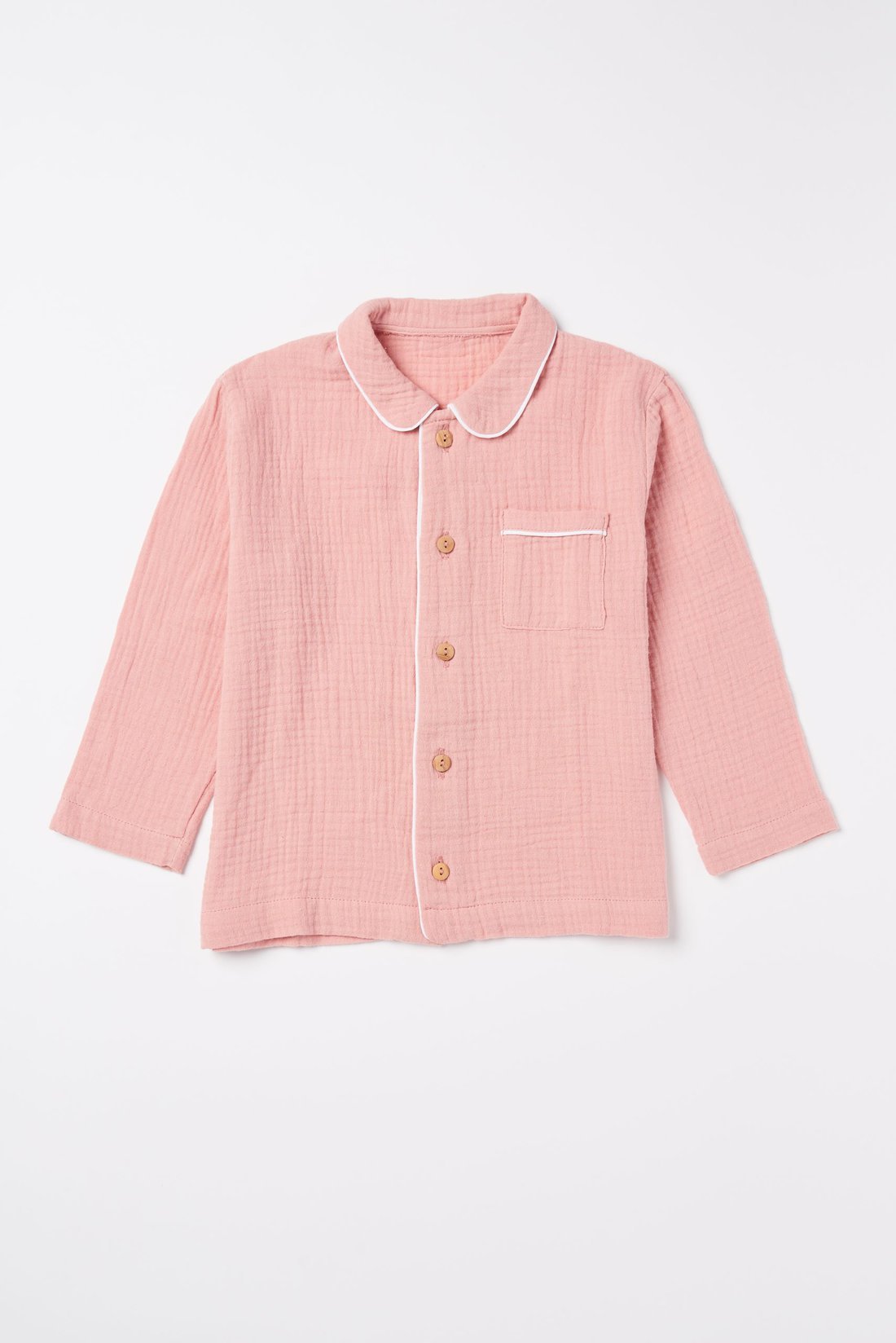 Long-Sleeved Double Gauze Pajamas - Image 35