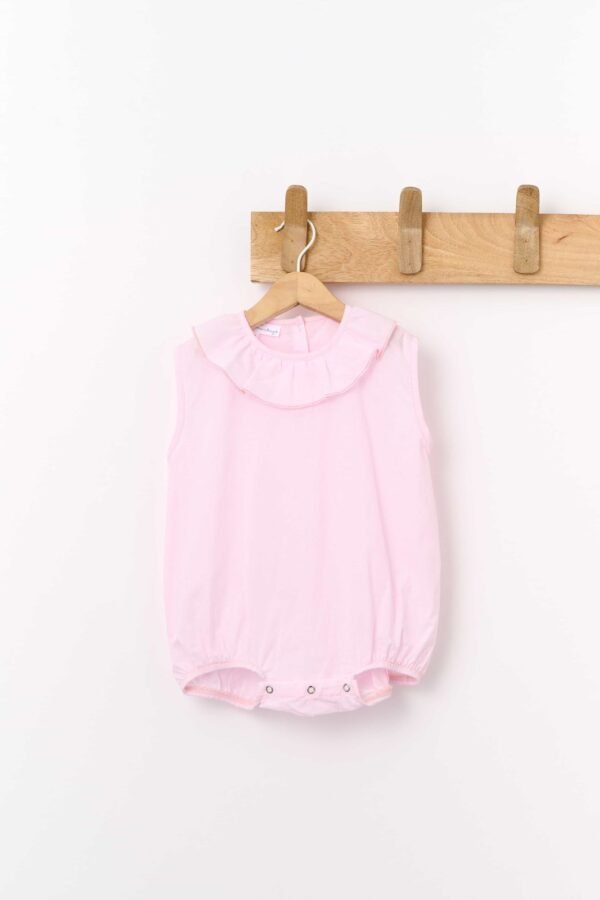 Sleeveless voile romper - Image 3