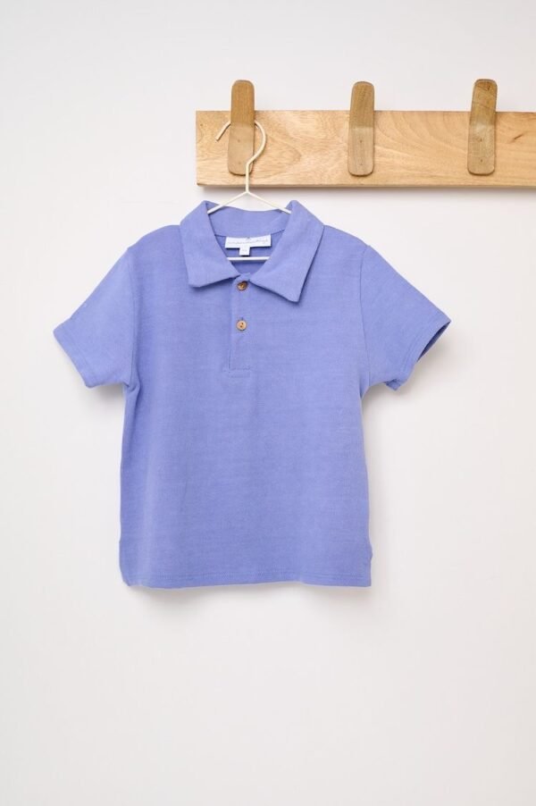 Short sleeve pique polo