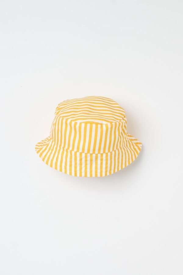 Yellow Stripe Baby Hat