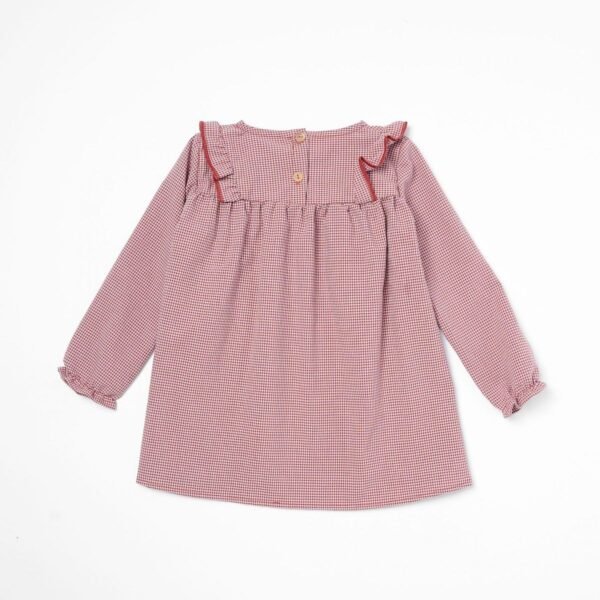 Vestido Niña Vichy Granate - Imagen 20