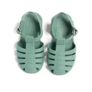 Caged flat sandals