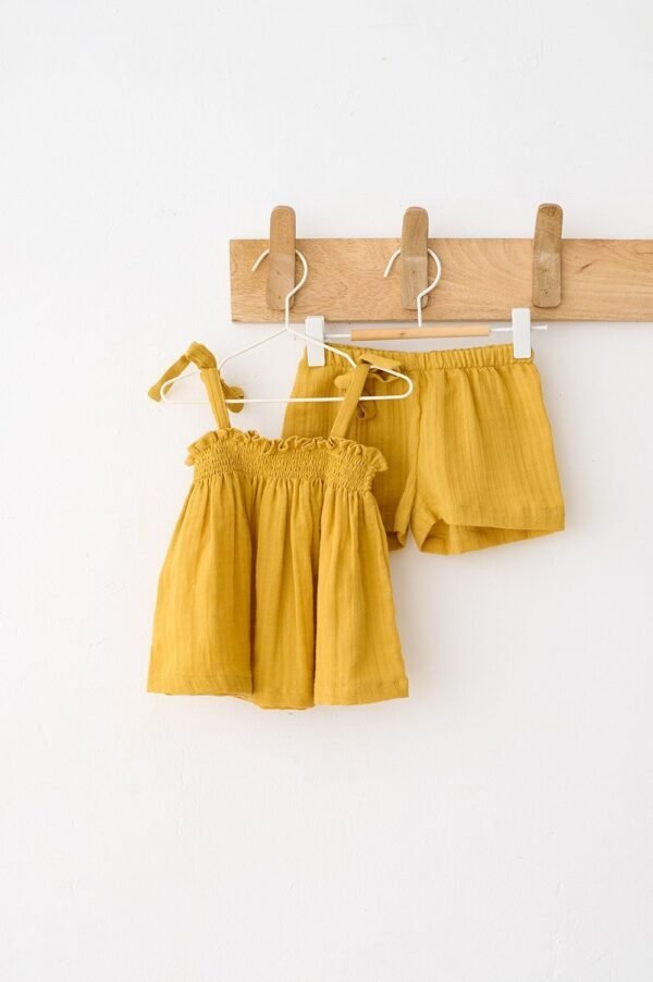 Thin organic cotton brace pyjamas