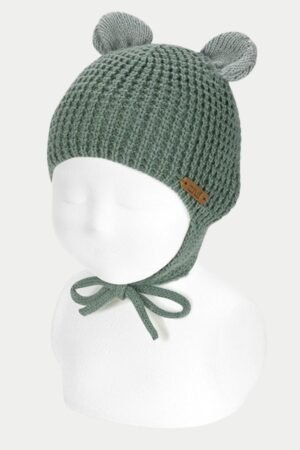 Gorro Bebé Relieve con Orejitas