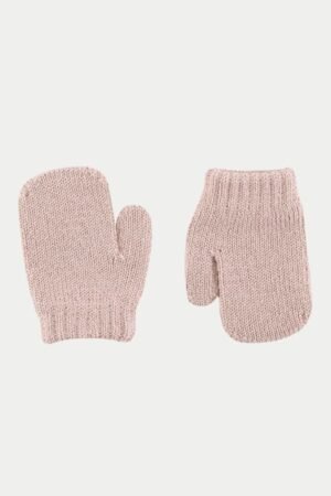 Manoplas Bebé con Dedo Mezcla Lana Merino
