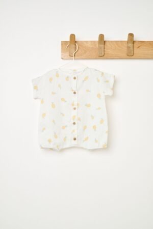 Pelele Bambula Limones Manga Corta