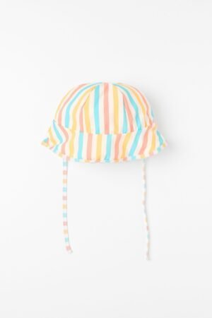 Gorrito Baño Bebé Raya Multicolor